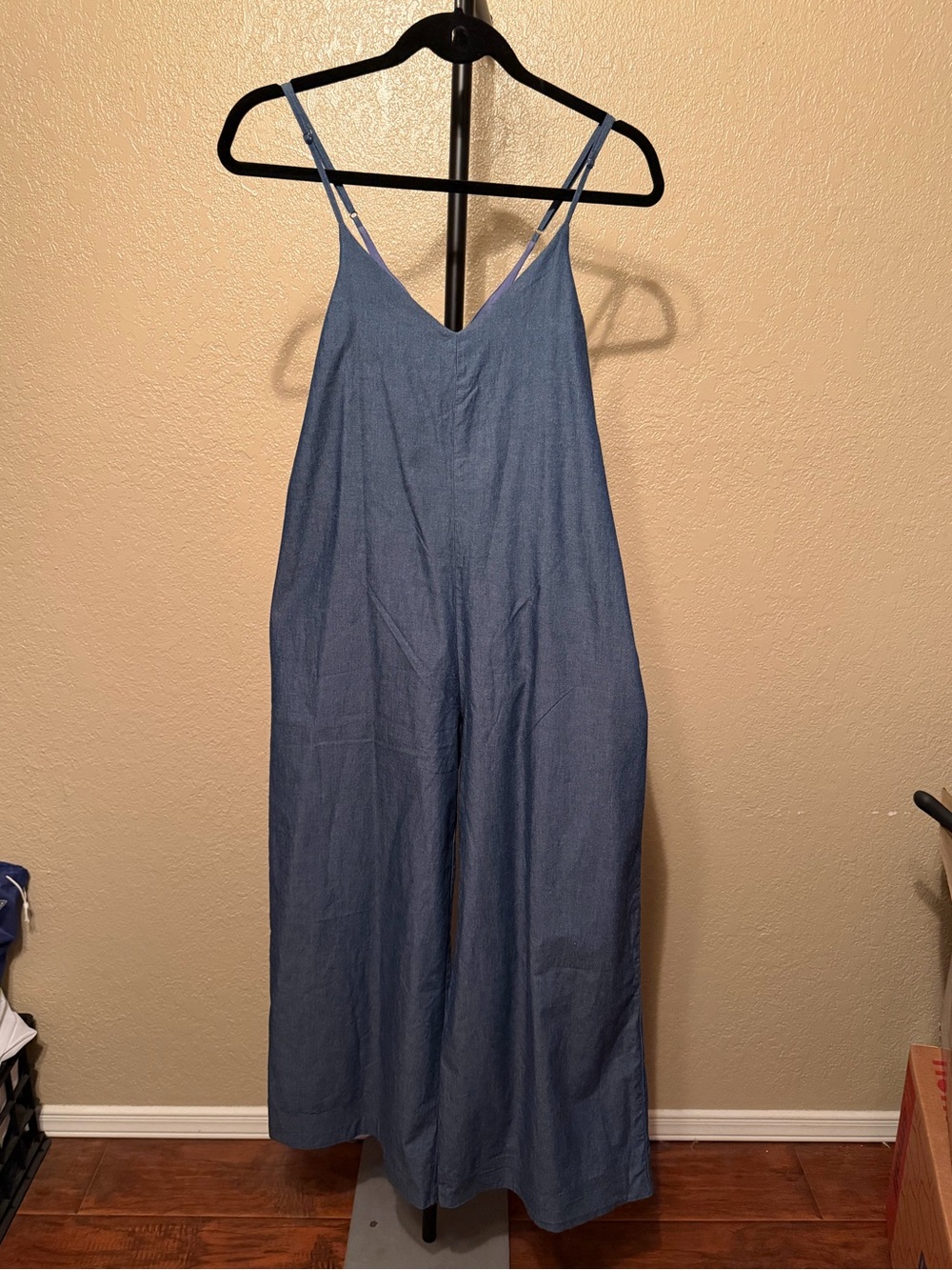 LUCCA Chambray denim lined Jumpsuit - Women’s Romper